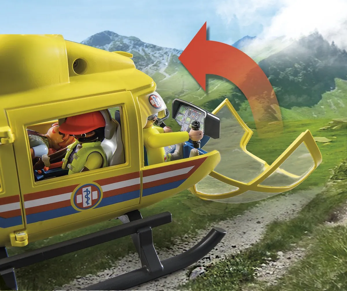 Playmobil City Life Reddingshelikopter 71203 - Multicolor