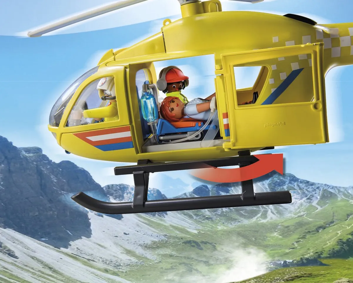 Playmobil City Life Reddingshelikopter 71203 - Multicolor