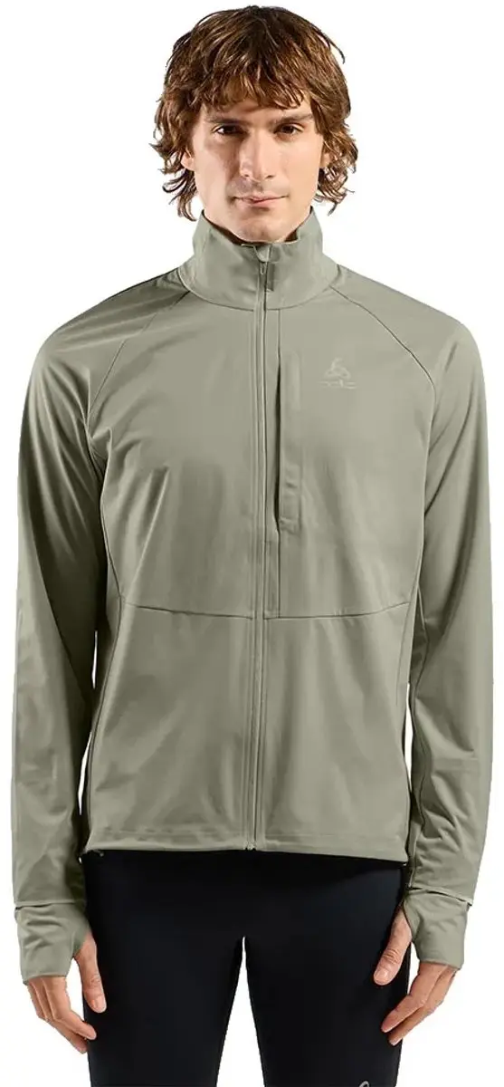 Odlo Zeroweight Pro Warm Jas Groen XL Man