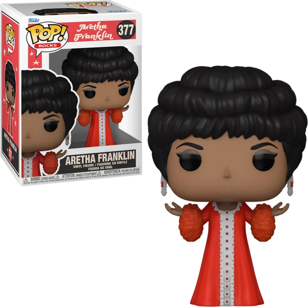 Funko Pop! Rocks Aretha Franklin Andy Williams Show 75368 - Multi - afbeelding 6 van 6