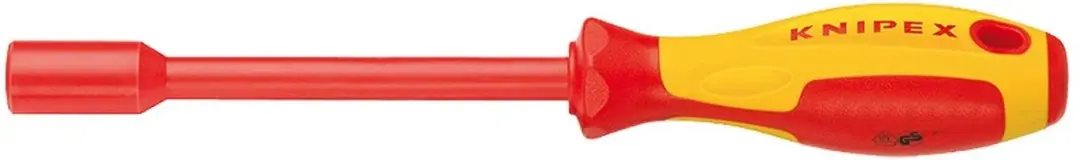 Knipex dopsleutel met schroevendraaierhandvat