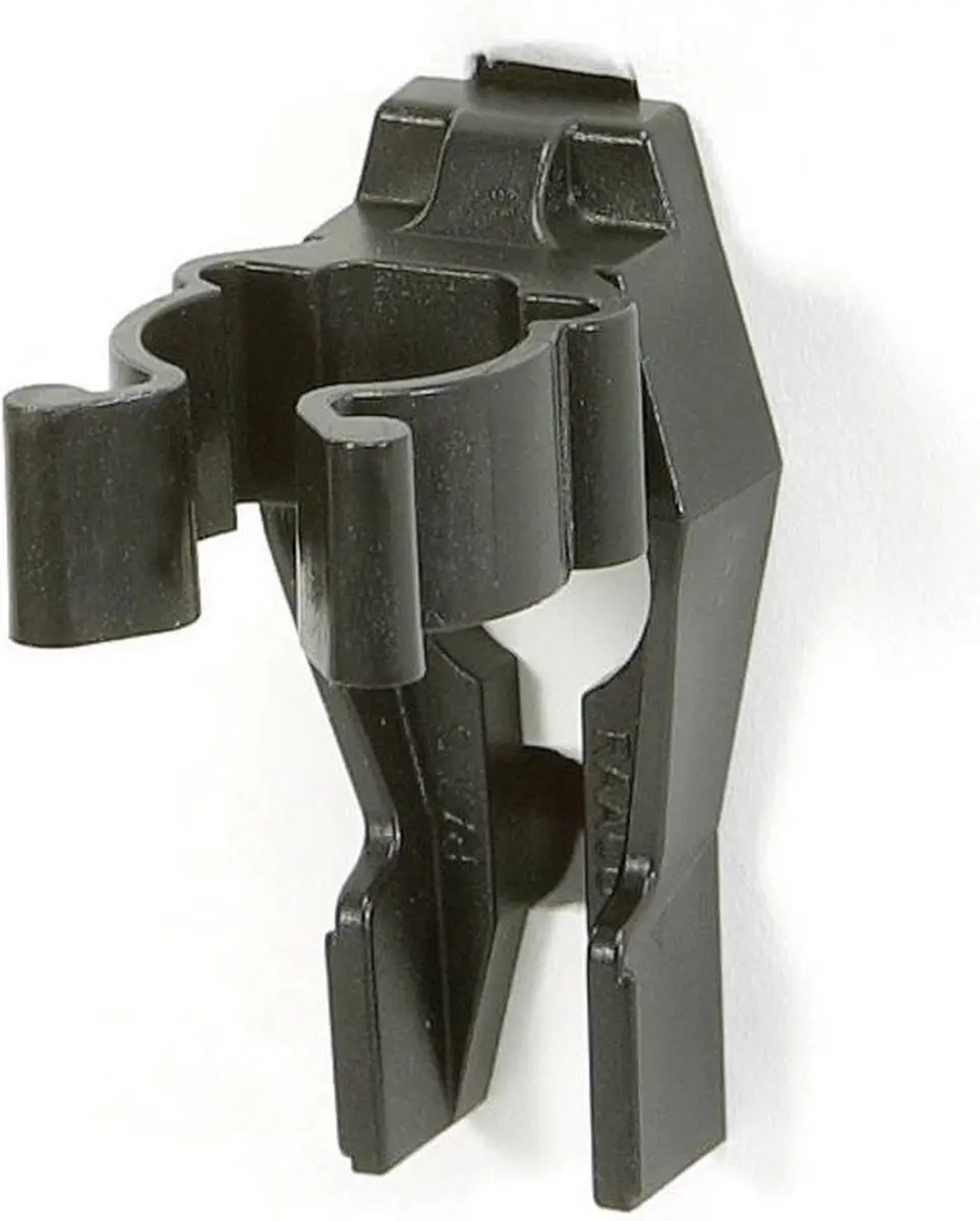 Raaco Super Clip Veerklem Ø18mm - 6 Stuks - Zwart