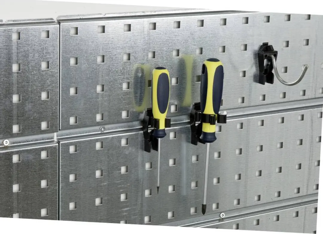 Raaco Super Clip Veerklem Ø18mm - 6 Stuks - Zwart