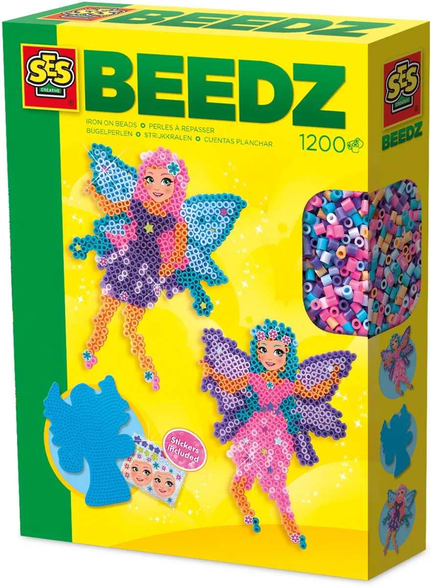 SES Creative Beedz Elfjes Strijkkralen 1200 Stuks