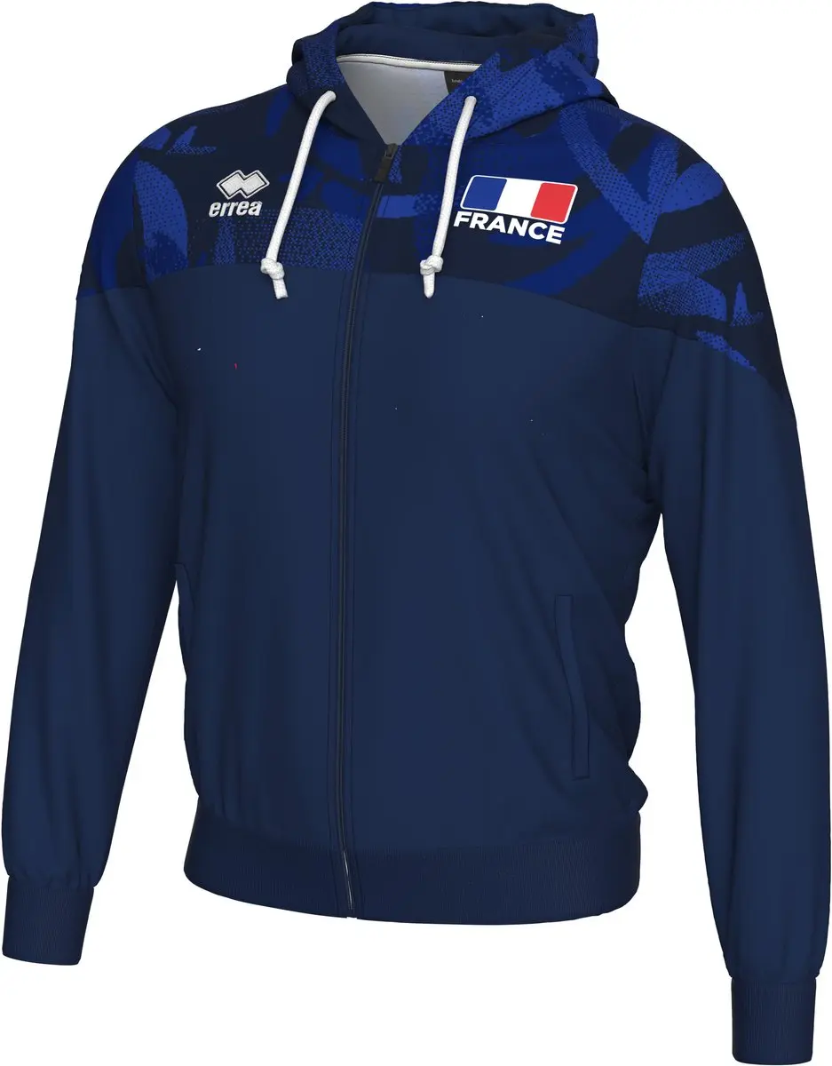 Errea Sweatshirt Tempo Frankrijk 2025/26 - M - Koningsblauw - afbeelding 5 van 6