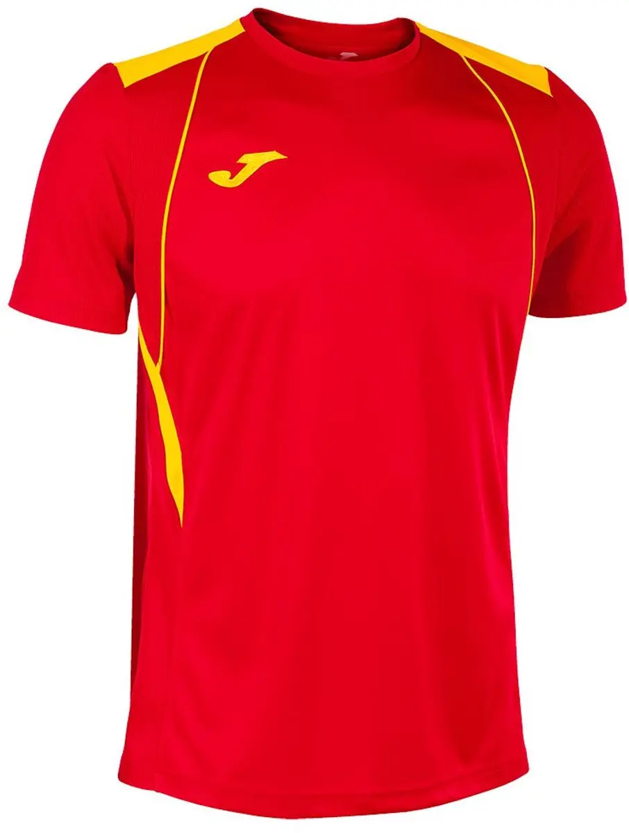 Joma Championship Vii T-shirt Met Korte Mouwen Rood 5-6 Years Jongens