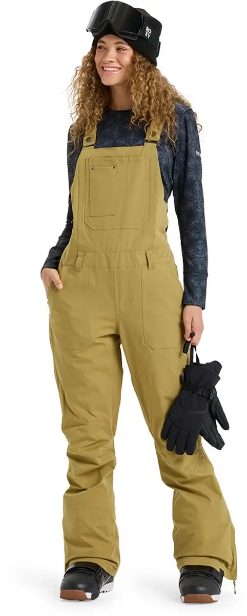 Roxy Rideout Bib Broek Groen L Vrouw