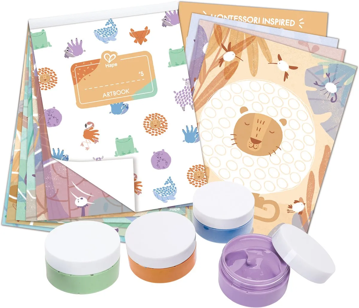 Hape Vingerverven Set Multicolor