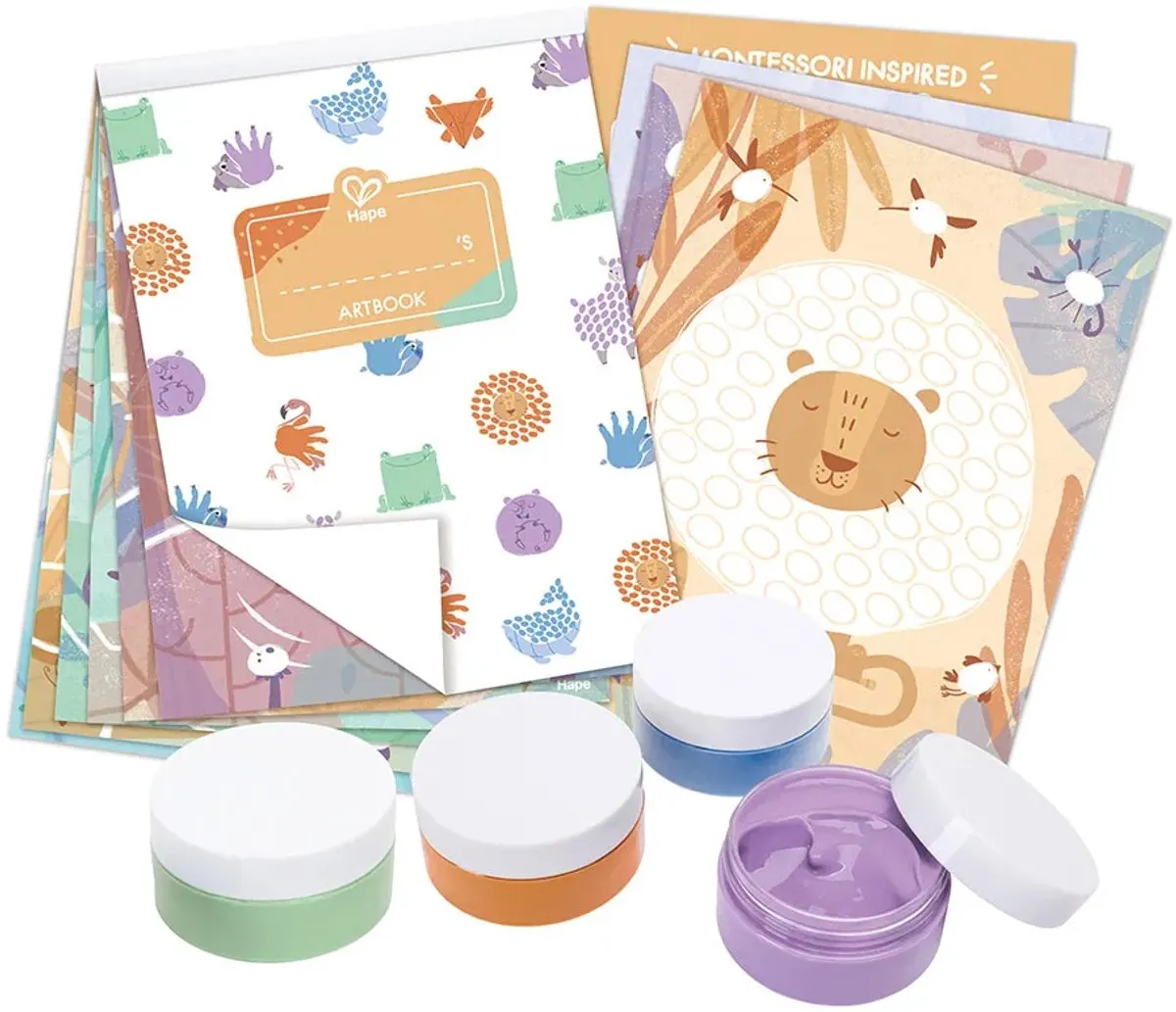 Hape Vingerverven Set Multicolor