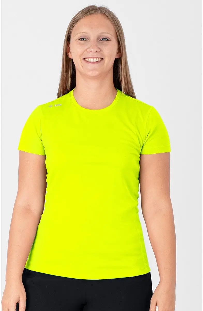 JAKO Run 2.0 T-Shirt Dames - Fluogeel - Maat 34