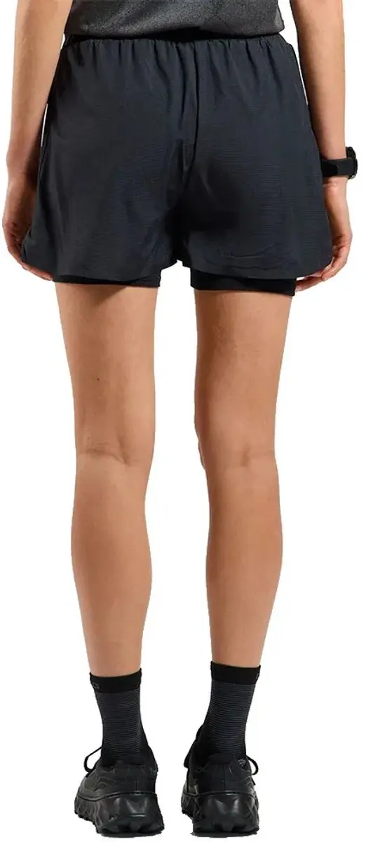 ODLO Zeroweight 3 Inch Korte Broek - XL - Zwart - afbeelding 2 van 4