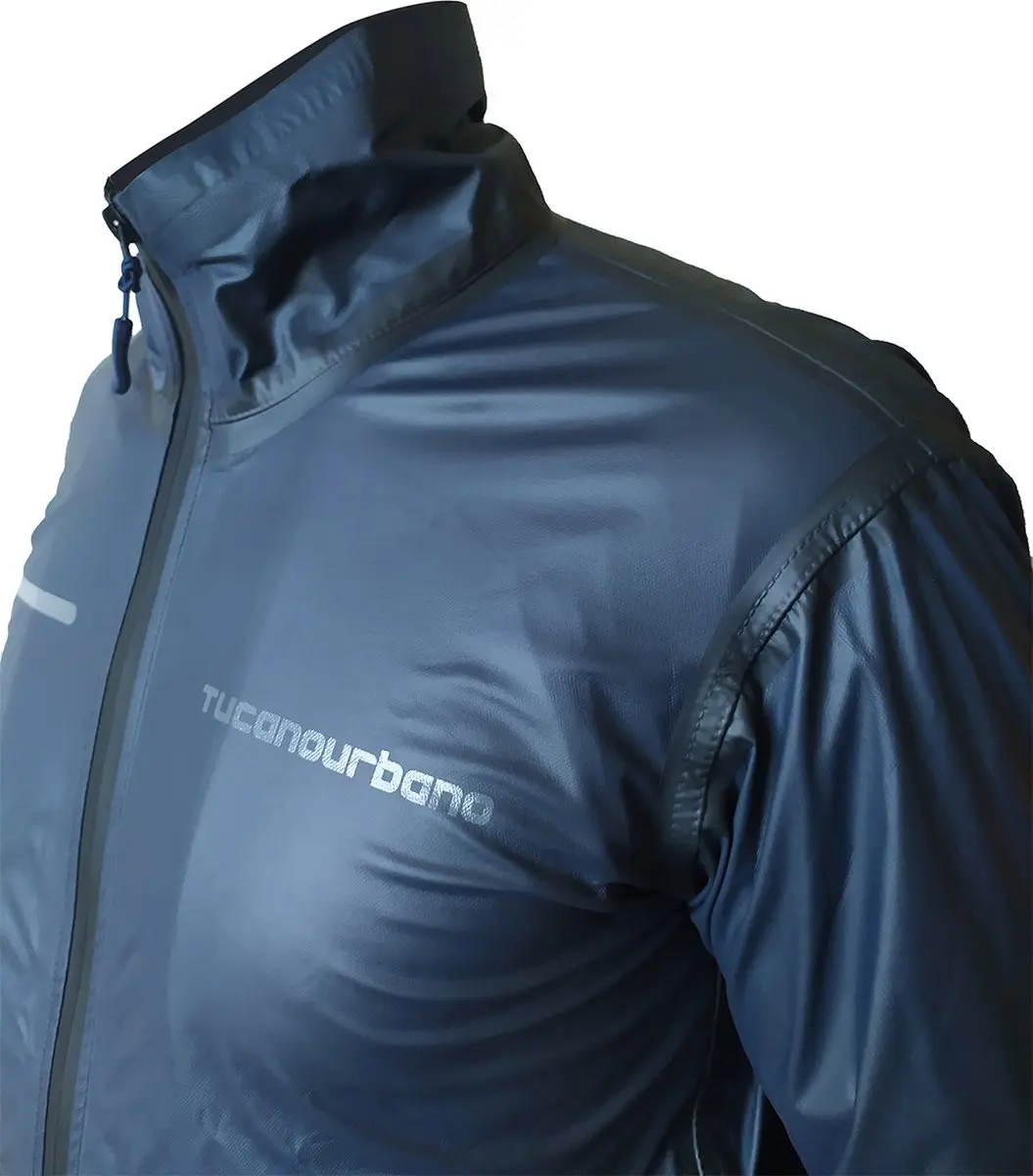 Tucano Urbano Regenjas Hydrostretch Heren S - Blauw - afbeelding 4 van 6