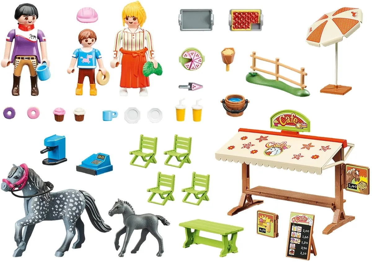 Playmobil Country Pony Café 70519 - Multicolor