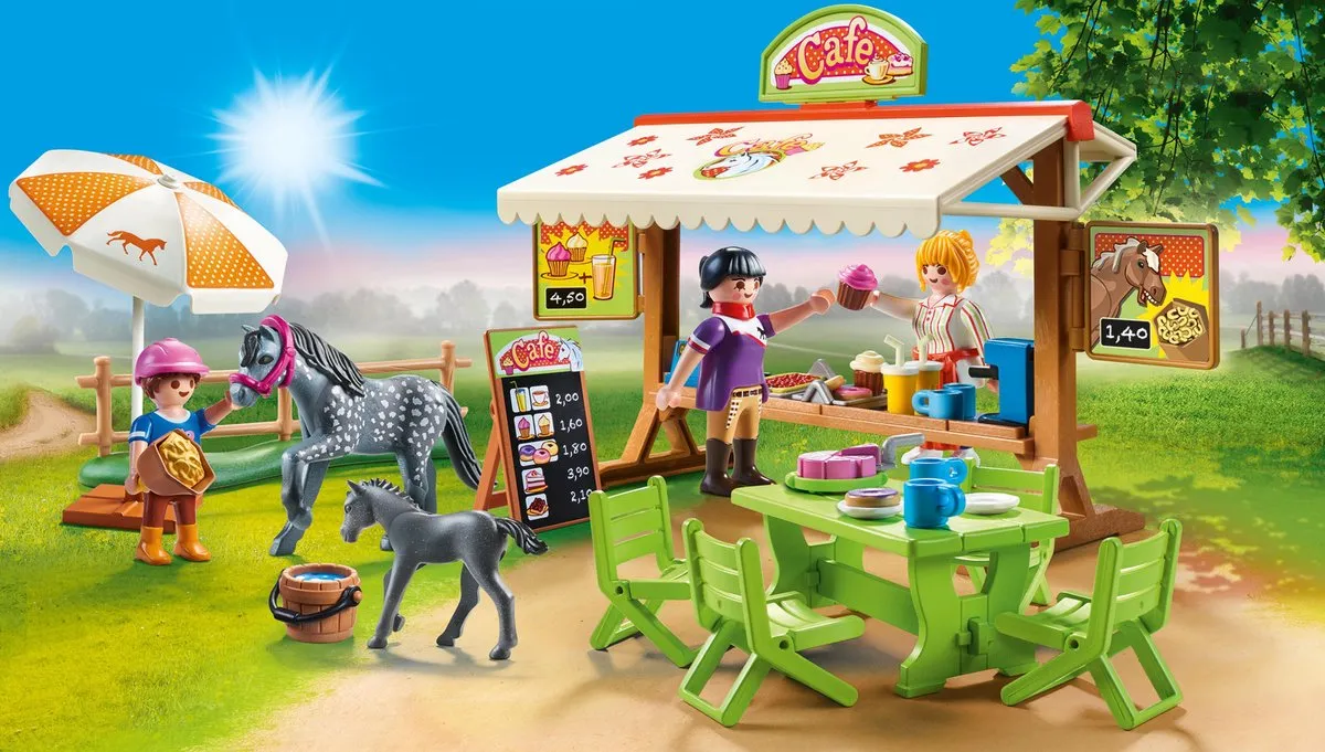 Playmobil Country Pony Café 70519 - Multicolor