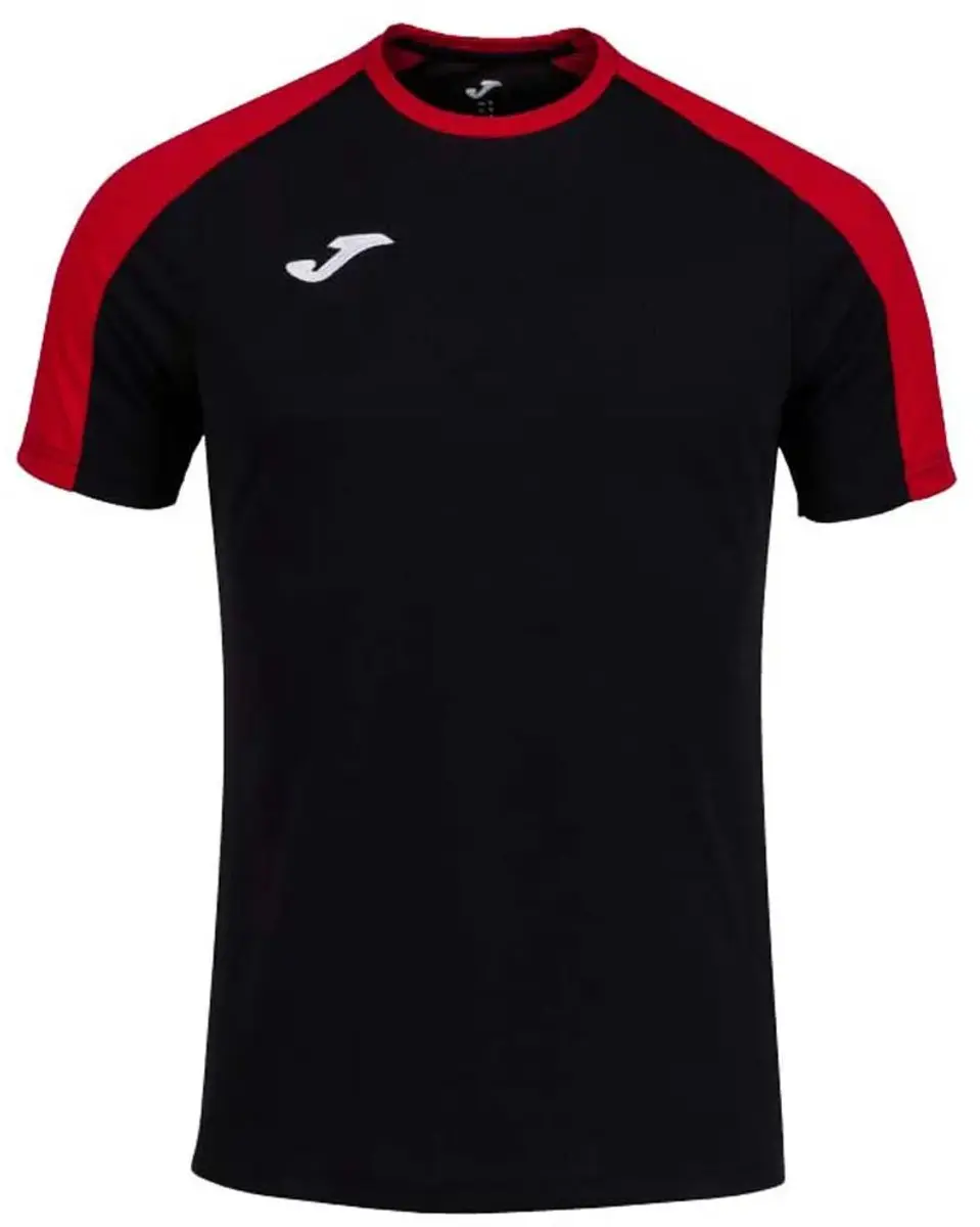 Joma Eco-Championship Shirt Korte Mouw Kinderen 152 - Zwart/Rood - afbeelding 5 van 5