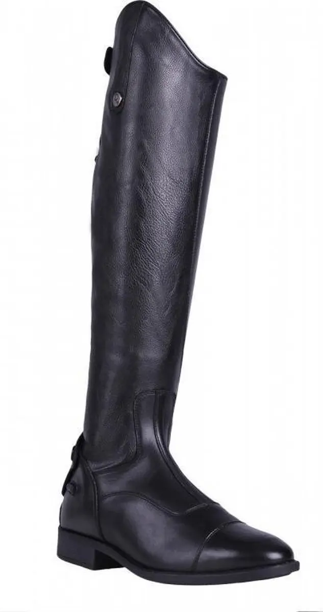 Qhp Rijlaars Birgit Adult Black - 40 extra wijd | Paardrijlaarzen