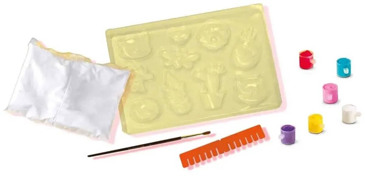 SES Creative Vrolijke Figuren Gieten en Schilderen - 10 Stuks