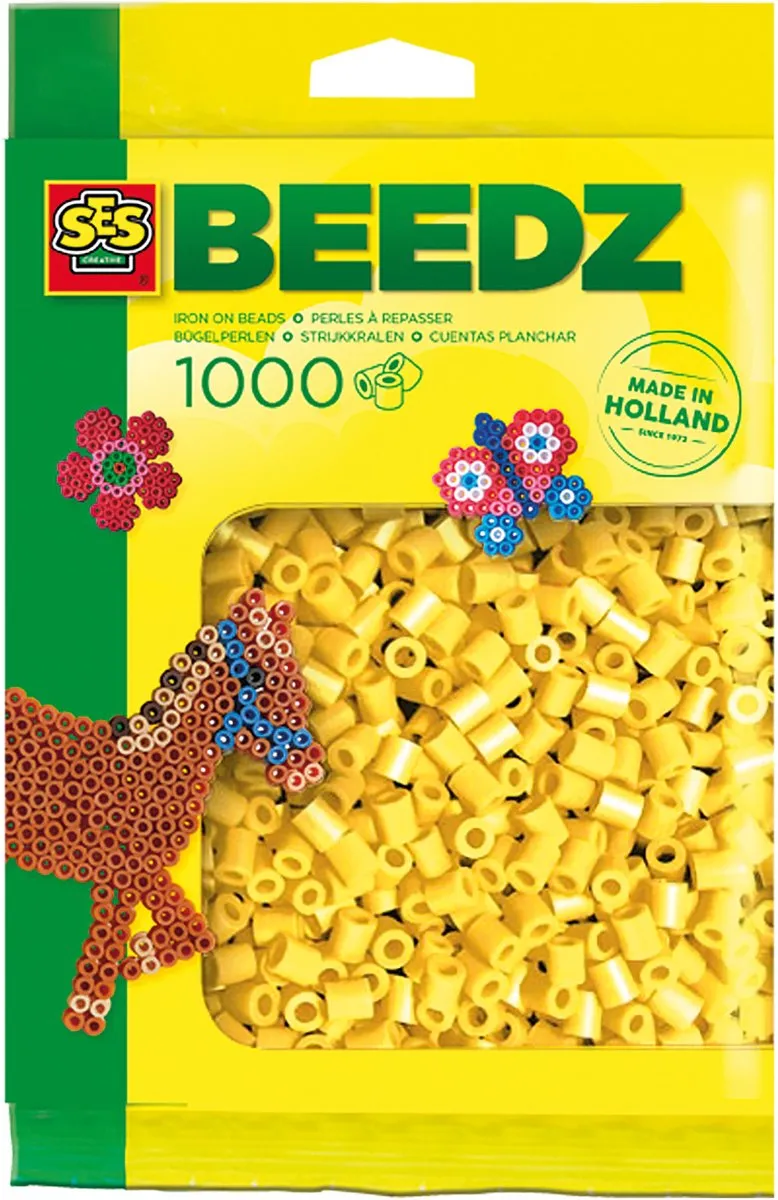 SES Creative Beedz Strijkkralen Geel