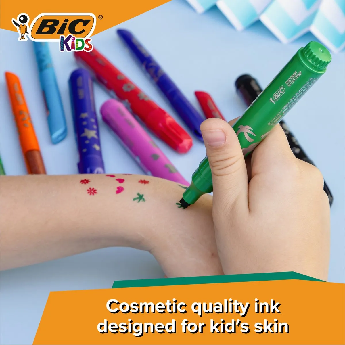 Bic Kids Neptattoo Tijdelijke Tattoo Set - 10 Stuks