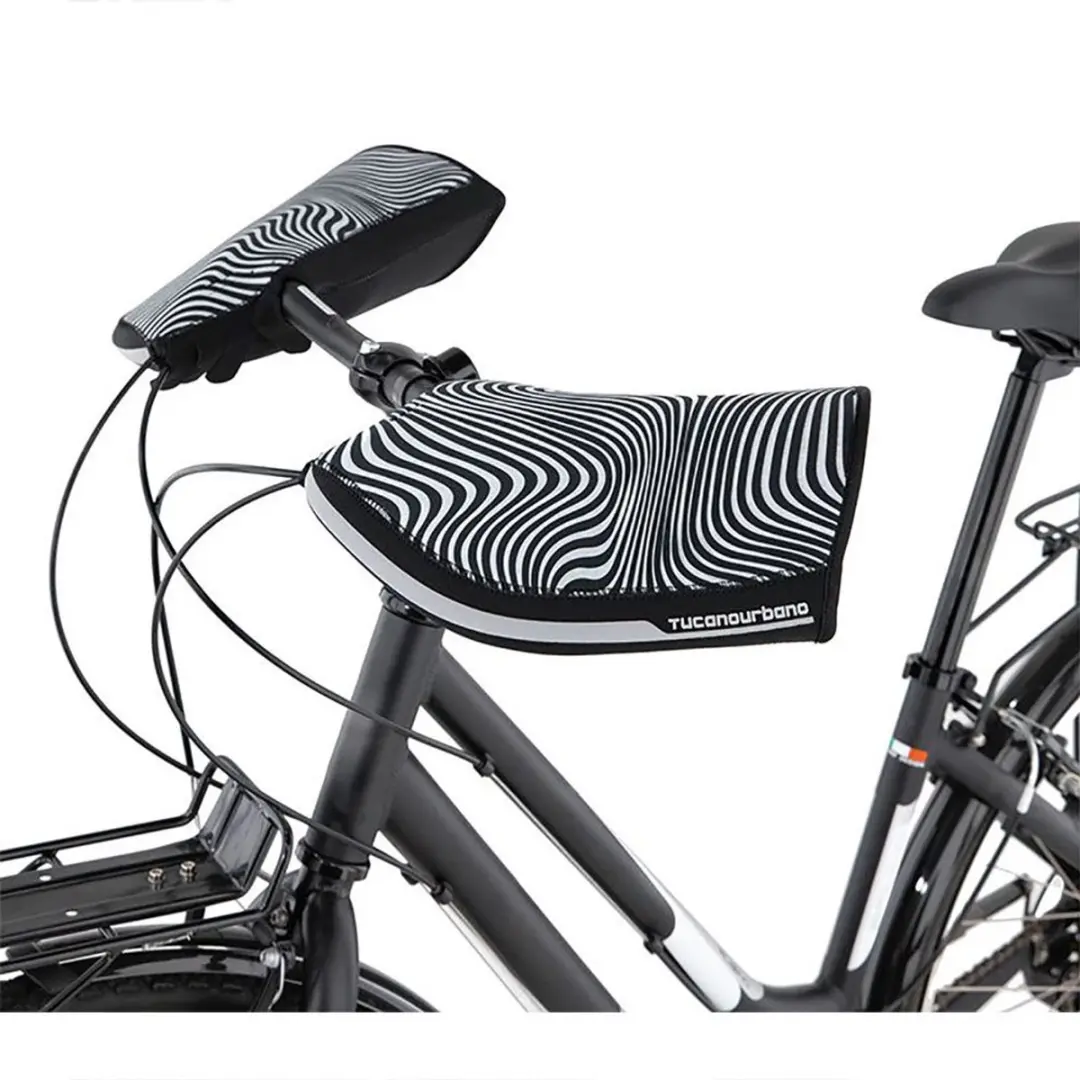 Tucano Urbano City Zebra fietsmof - 2 Stuks - afbeelding 2 van 2