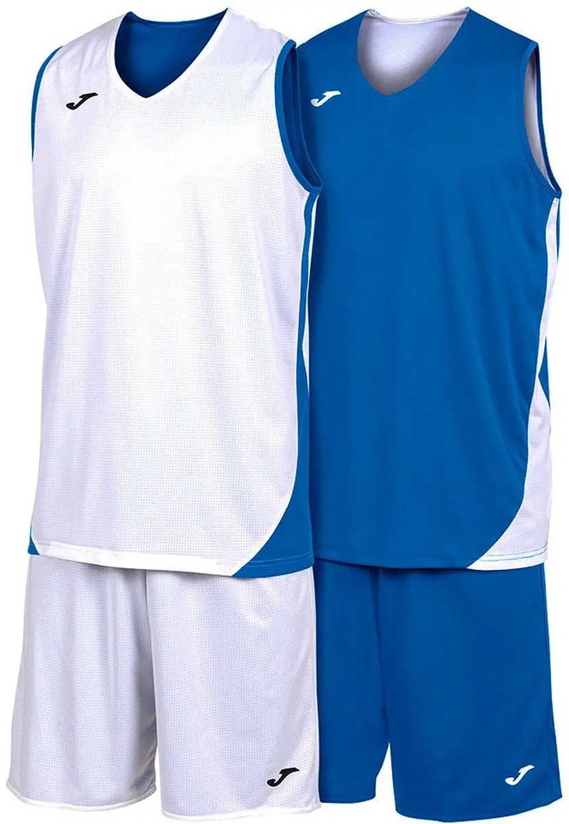 Joma Kansas Set Zonder Mouwen Wit,Blauw M Man