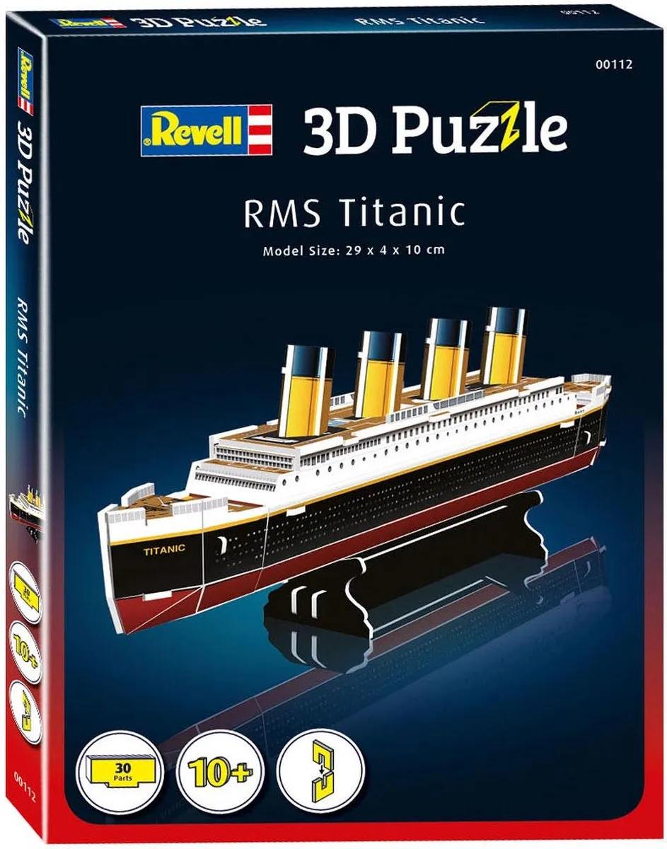 Revell RMS Titanic 3D Puzzel - 30 Stukken - Multi