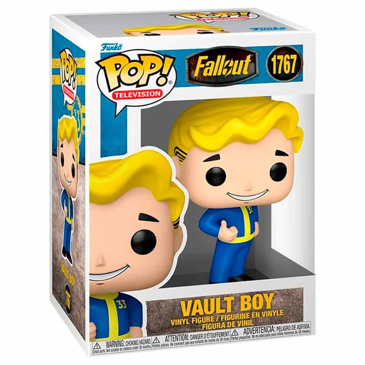 Funko Pop! Fallout Vault Boy Chase Edition Vinylfiguur - 0889698870757