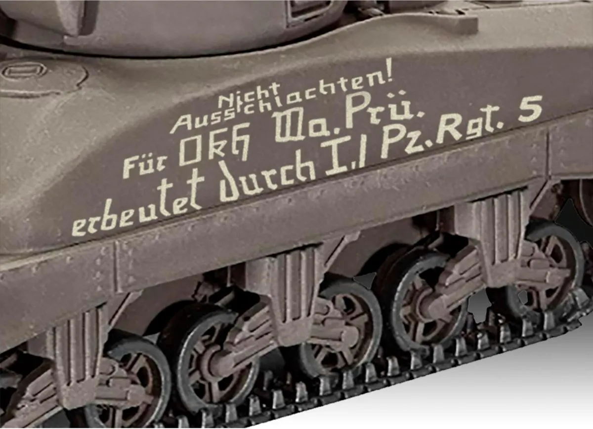 Revell Sherman M4A1 Tank Modelbouwpakket 1:72 - Multi
