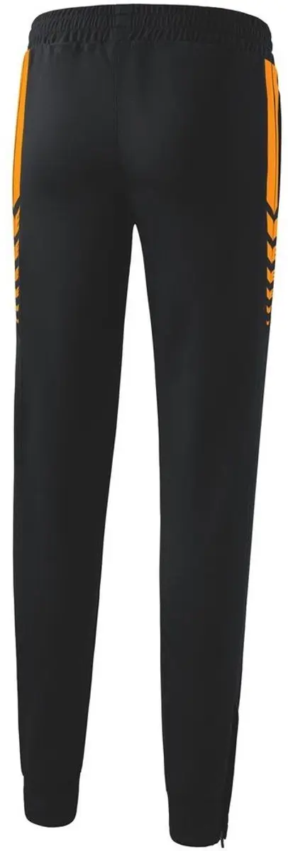 Erima Six Wings Worker Trainingsbroek Dames - New Orange/Zwart