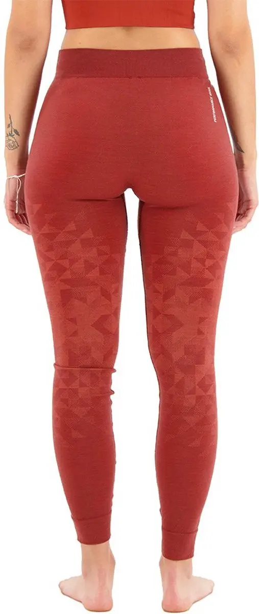 ODLO Kinship PW 200 Leggings - L - Spiced Apple Melange - afbeelding 2 van 6