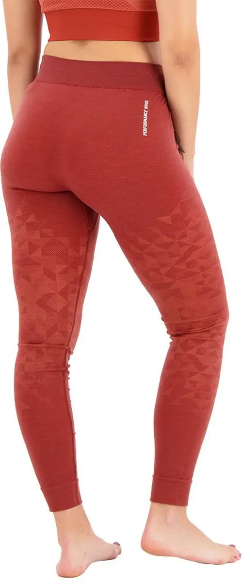 ODLO Kinship PW 200 Leggings - L - Spiced Apple Melange - afbeelding 4 van 6