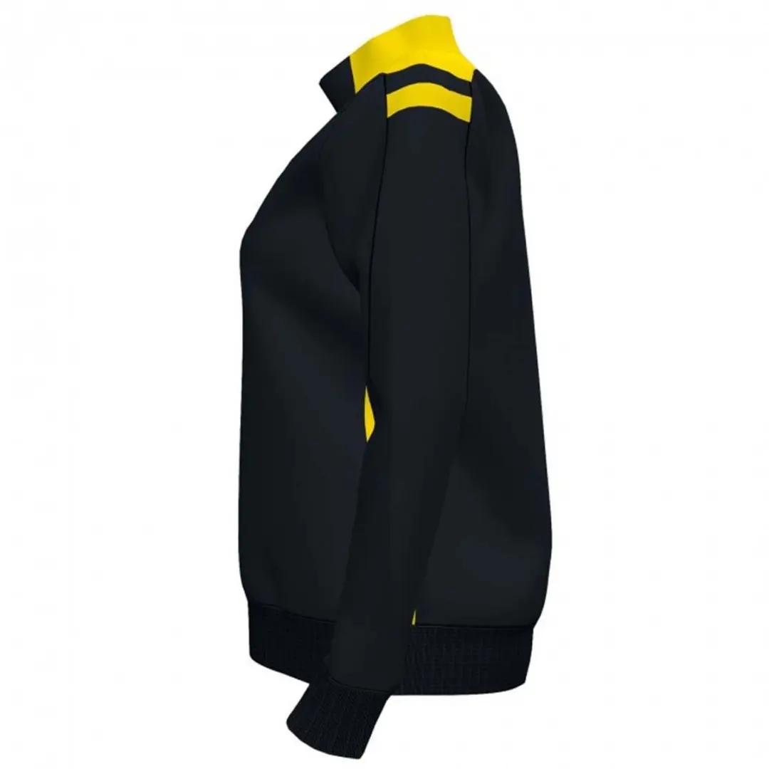 Joma Championship Vi Sweatshirt - 116 cm - Meisje - Zwart/Geel