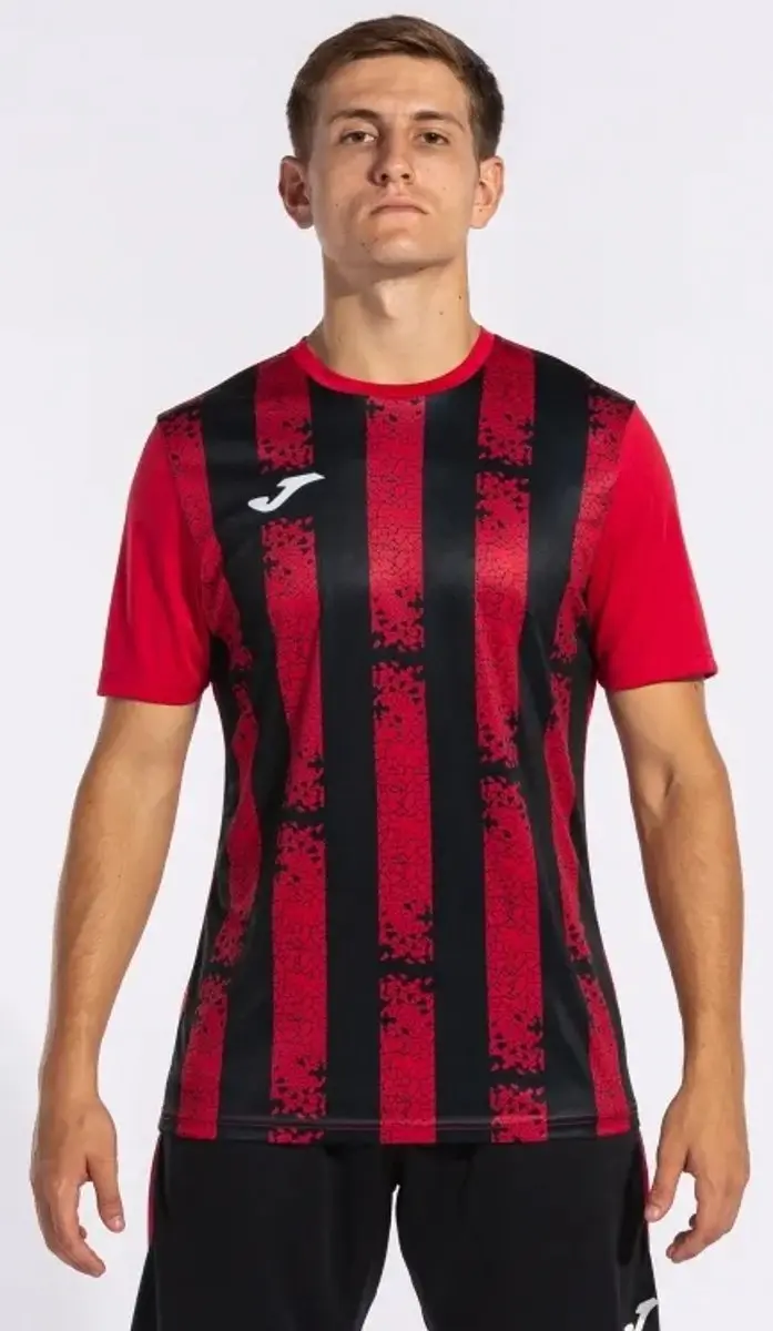 Joma Inter III T-shirt - 2XL - Rood/Zwart