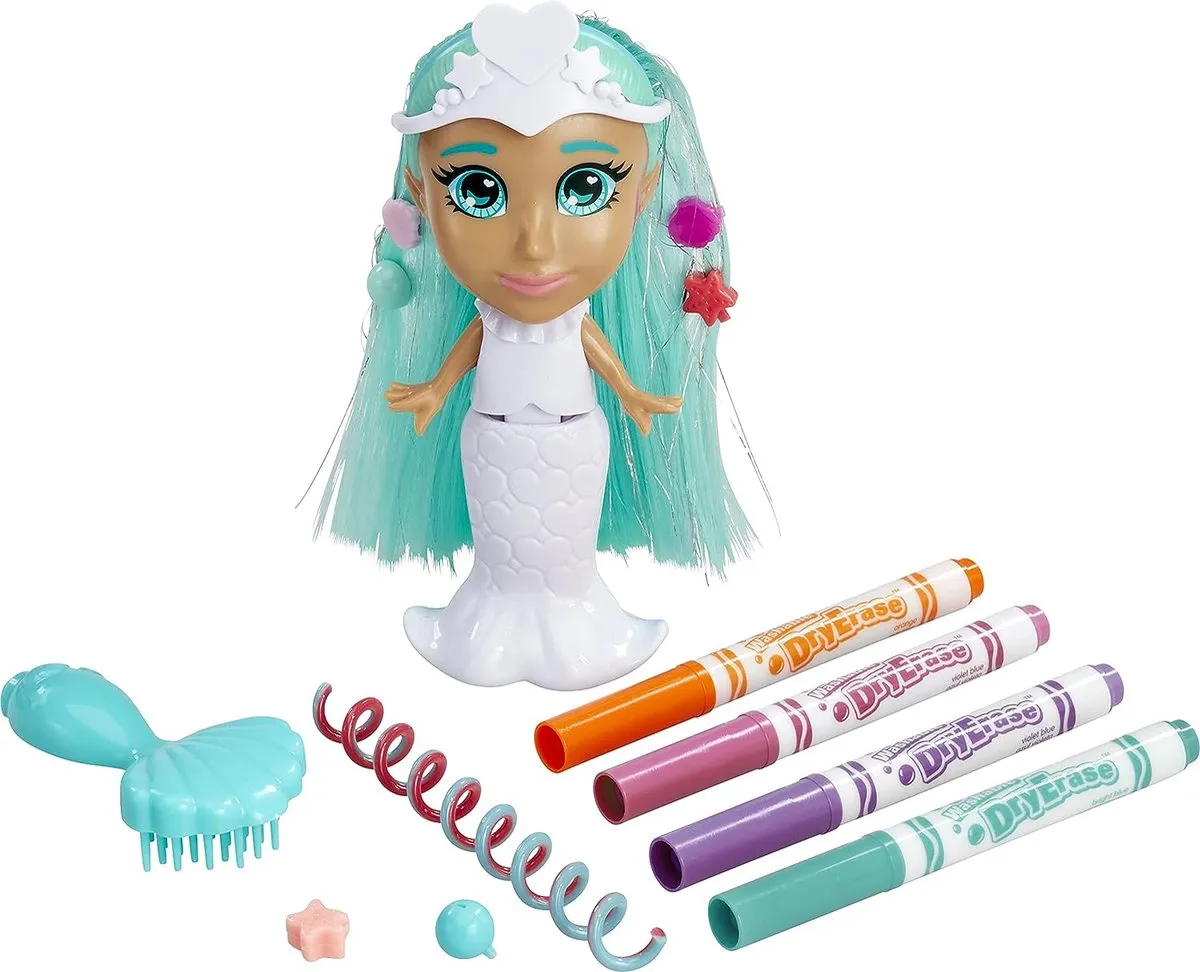 Crayola Color Style Mermaid Friends Pearl Hobbypakket - Divers