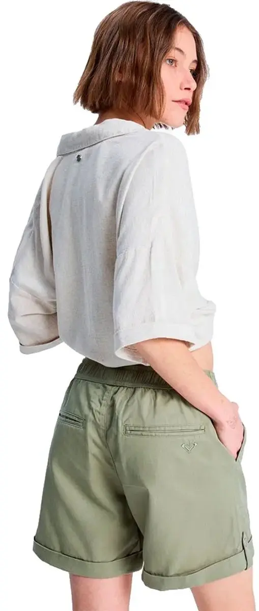 Roxy Sweetest Day Korte Sportbroek XS - Oil Green