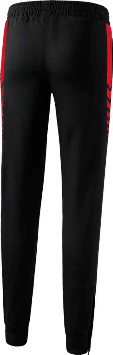 Erima Six Wings Trainingsbroek Kinderen 164 - Rood/Zwart