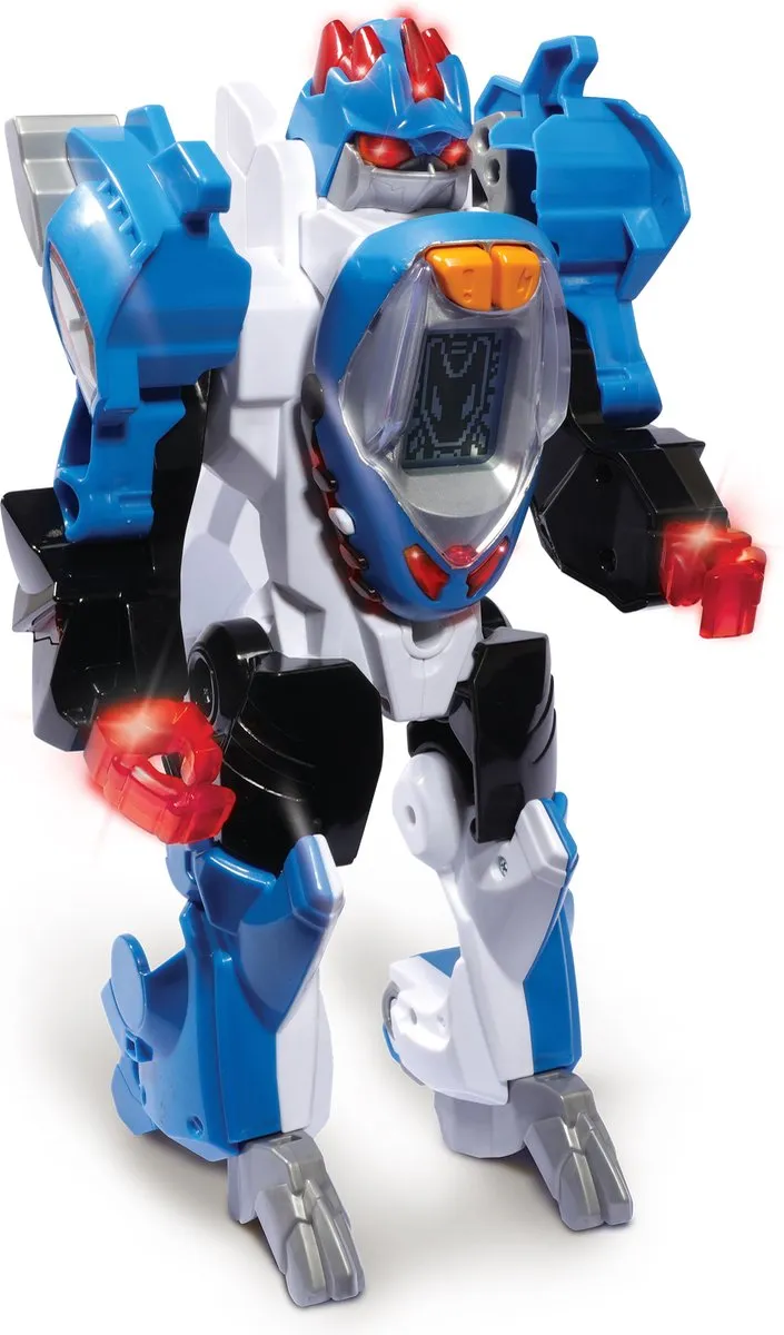 VTech Switch & Go Dinos - Roan Raptor Robot - Kinder Speelgoed Dinosaurus - Interactief Robot Speelfiguur - Vanaf 4 Jaar en ouder