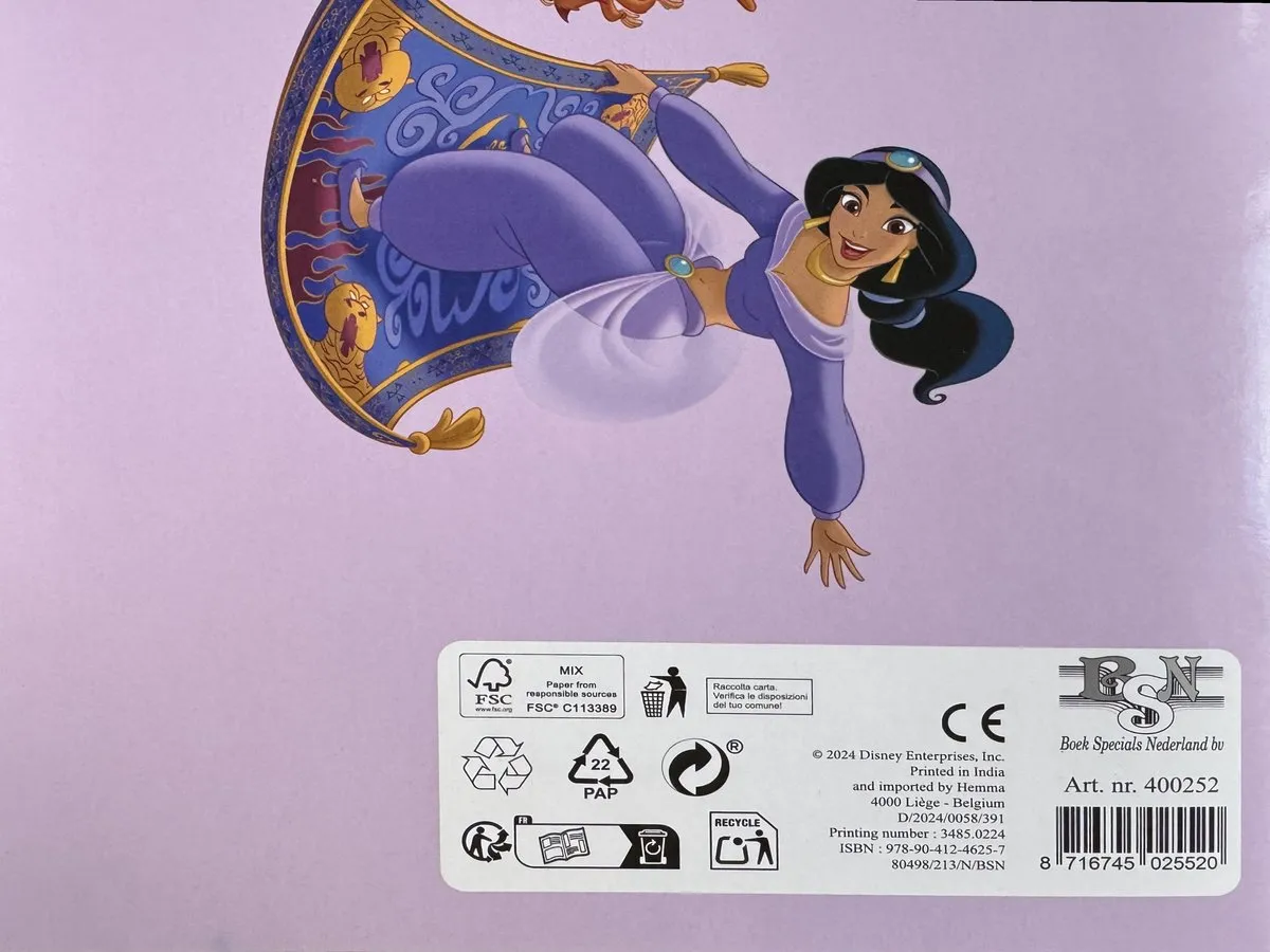 Disney Princess Kleurboek - 32 Pagina's - Multicolor - afbeelding 2 van 6