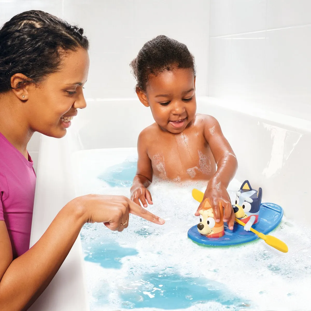 Tomy Bluey Kano Trekken Badspeelgoed - Multikleur