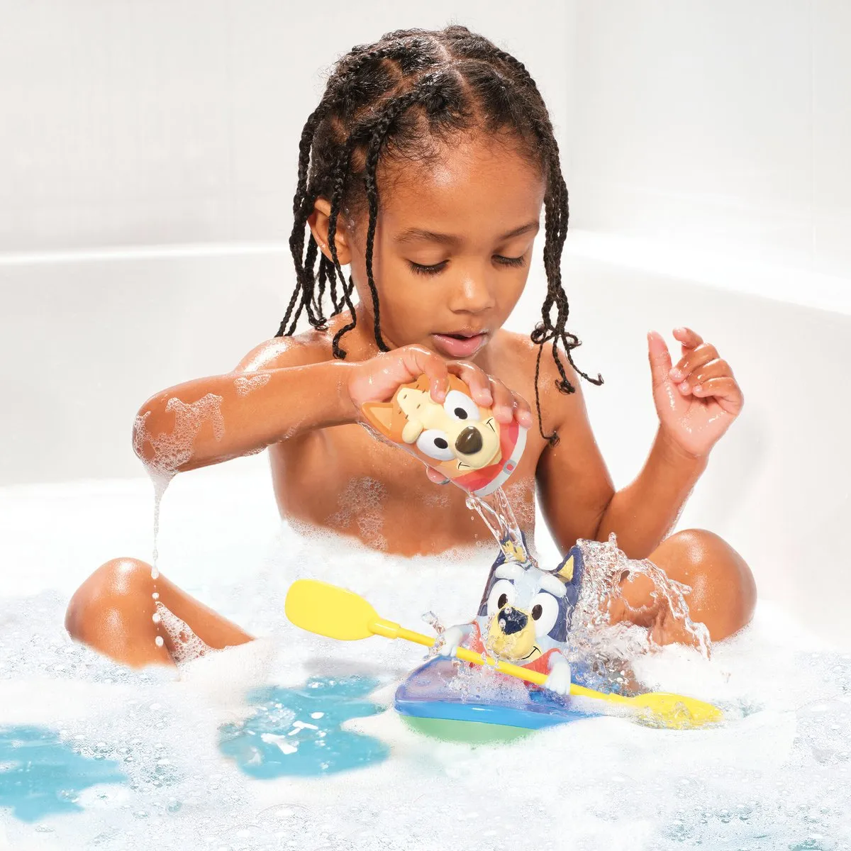 Tomy Bluey Kano Trekken Badspeelgoed - Multikleur