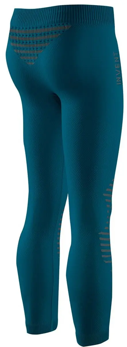 X-Bionic Invent 4.0 Sportbroek Junior - Tealblauw/Anthraciet