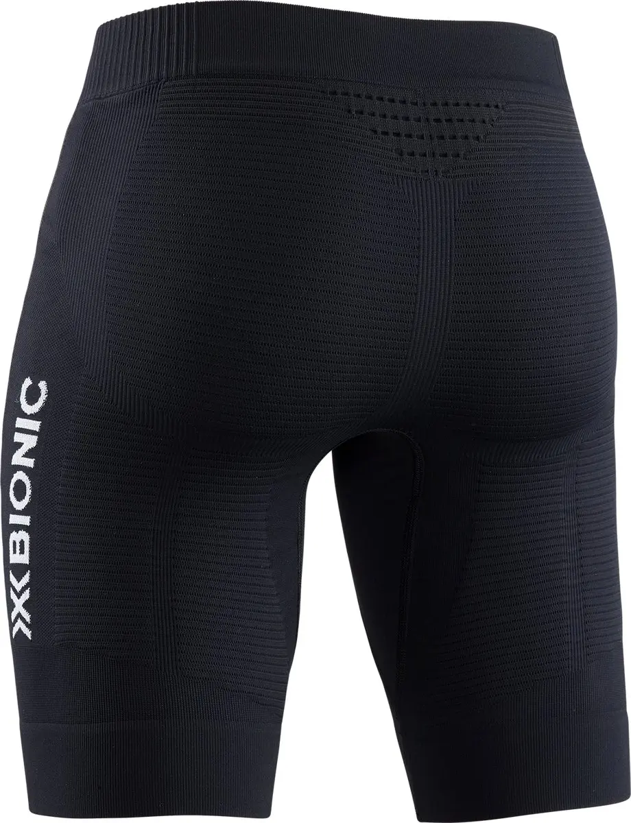 X-Bionic Invent 4.0 Hardloopshort Dames - XS - Opal Black/Arctic White - afbeelding 3 van 5