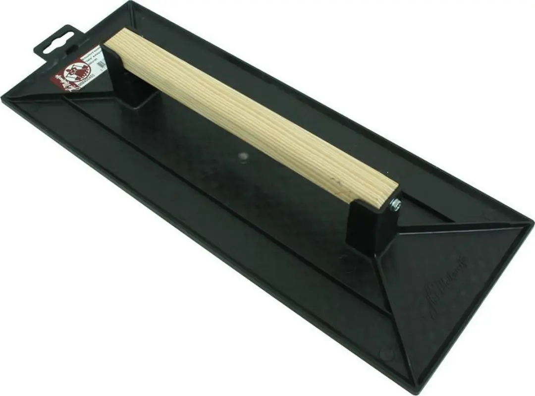 Melkmeisje Schuurbord Kunststof 420x160mm - Zwart