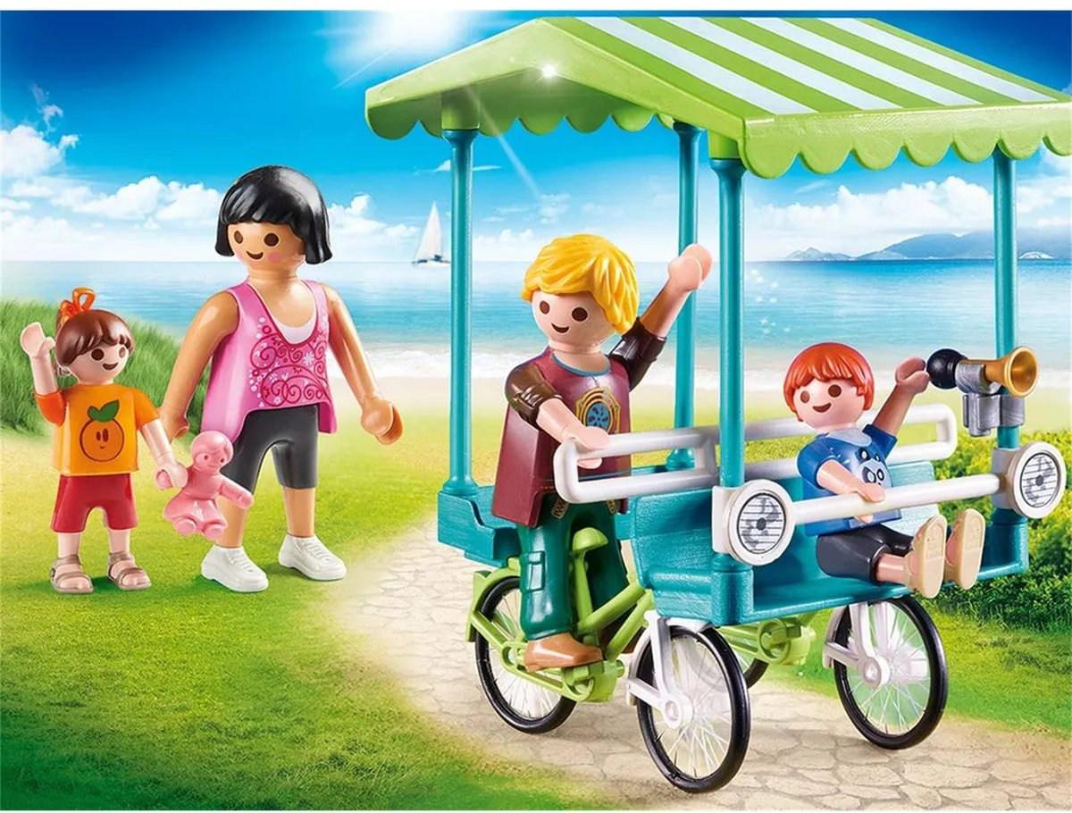 Playmobil Familiefiets 70093 - Multicolor - afbeelding 2 van 6