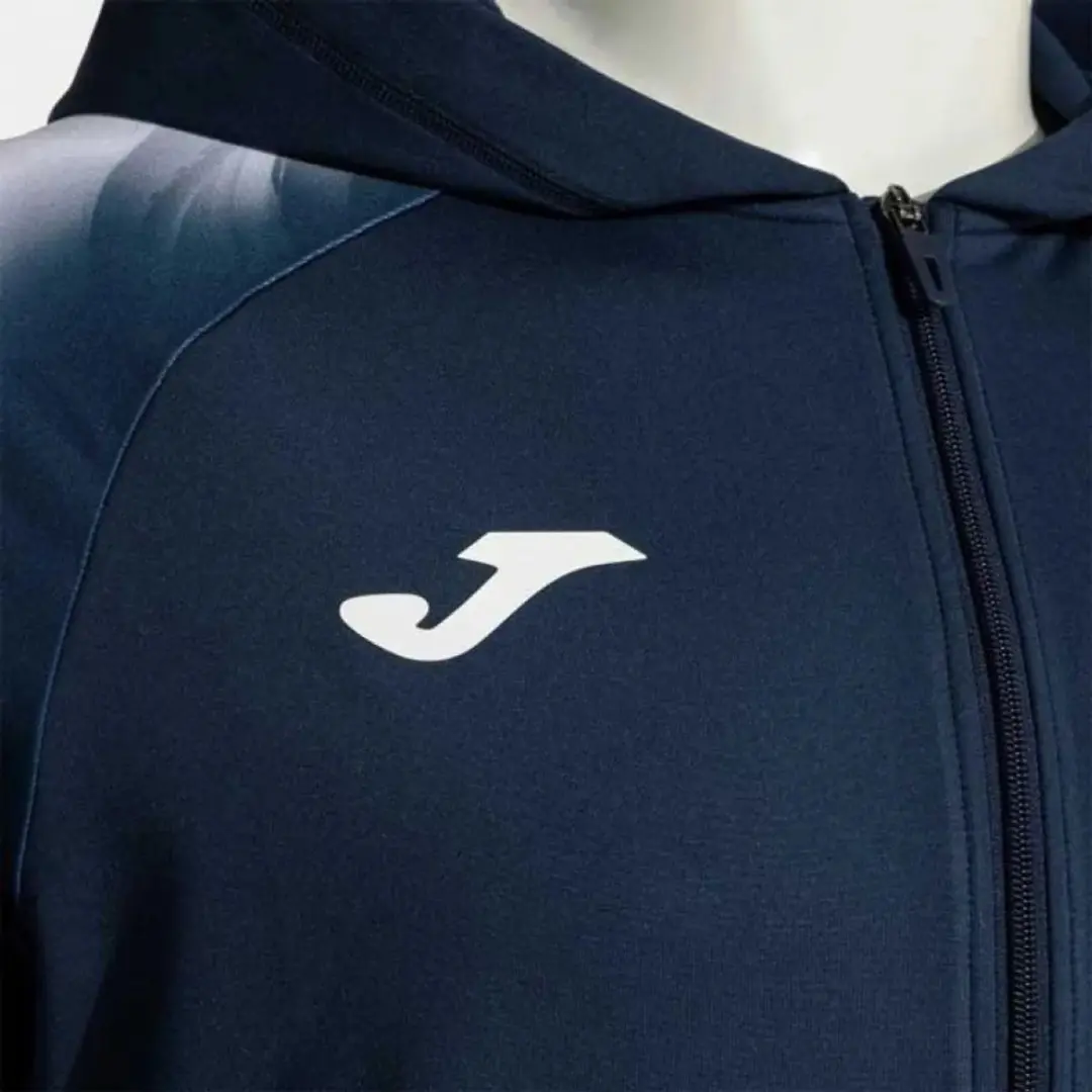 Joma Elite Xi Sweatshirt - Blauw Navy/White - S - afbeelding 3 van 4