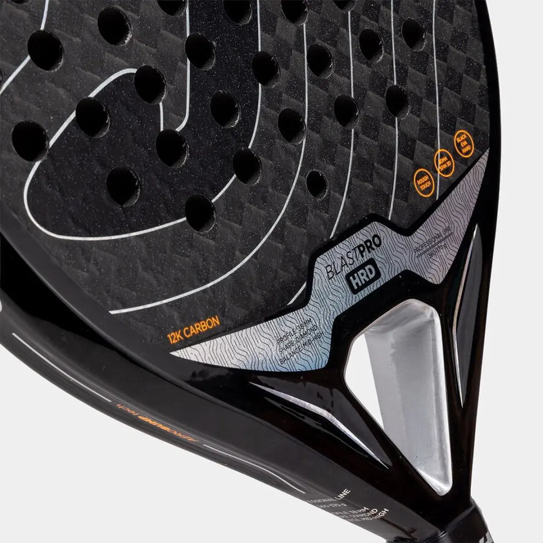 Joma Blast Pro HRD Padelracket - L2 - Zwart - afbeelding 6 van 6