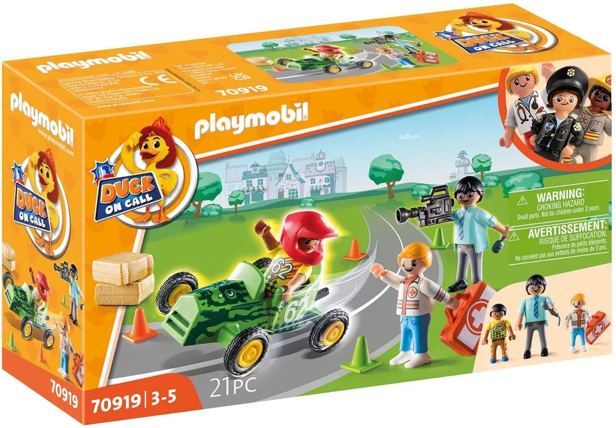 Playmobil Duck On Call Ambulance 70919