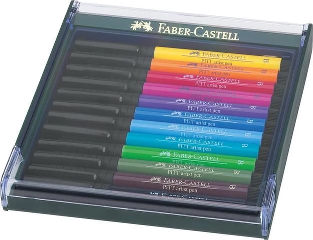 Faber-Castell Pitt Artist Pen FC-267421 - 12 Stuks