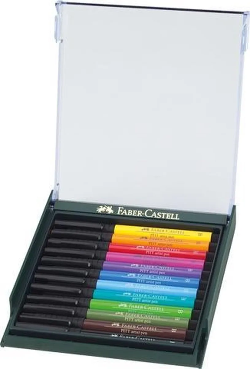 Faber-Castell Pitt Artist Pen FC-267421 - 12 Stuks