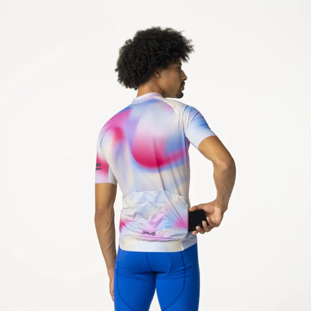 AGU Performance Fietsshirt Heren Korte Mouwen Gradient Swirl XL